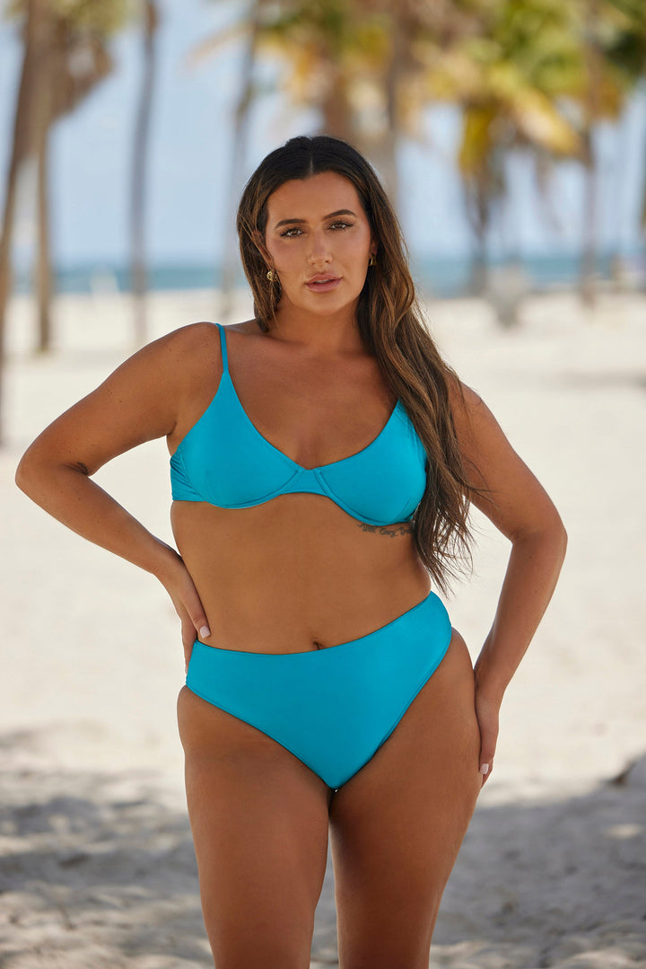 Monaco Bottom - Aqua Shine