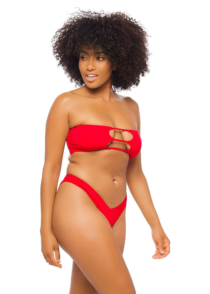 Rio Bottom - Red - Swim Bottom | JMP The Label