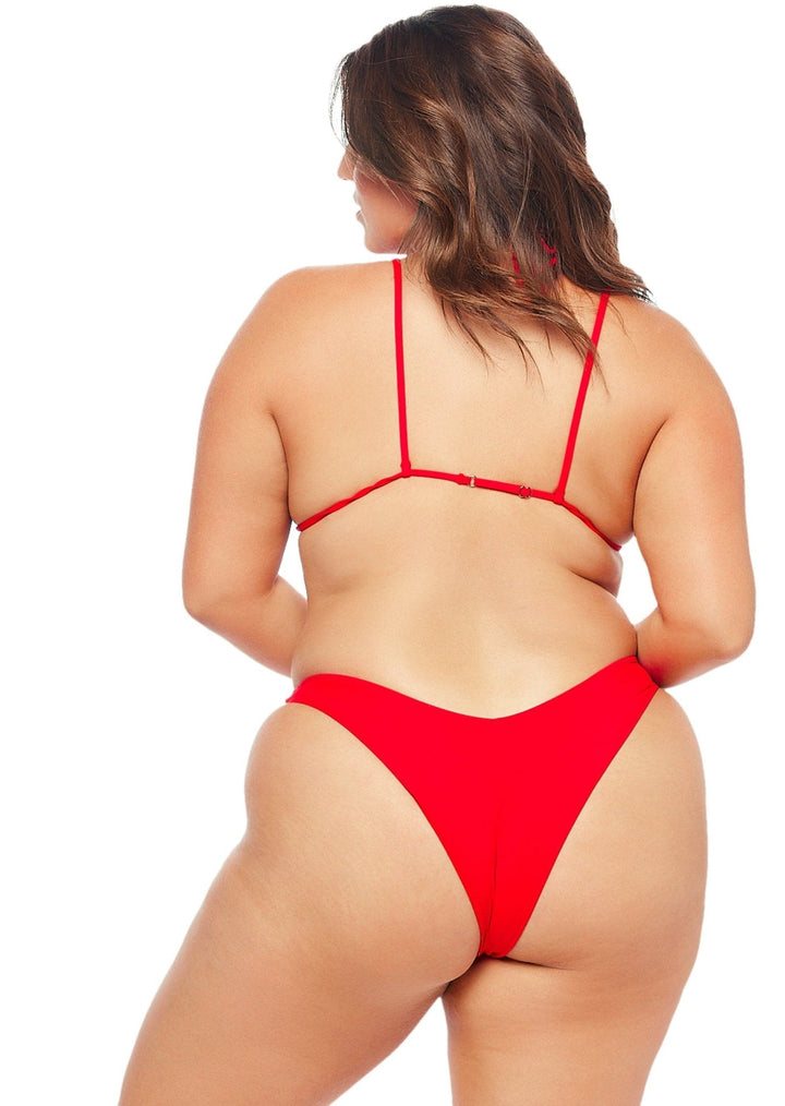 Rio Bottom - Red - Swim Bottom | JMP The Label