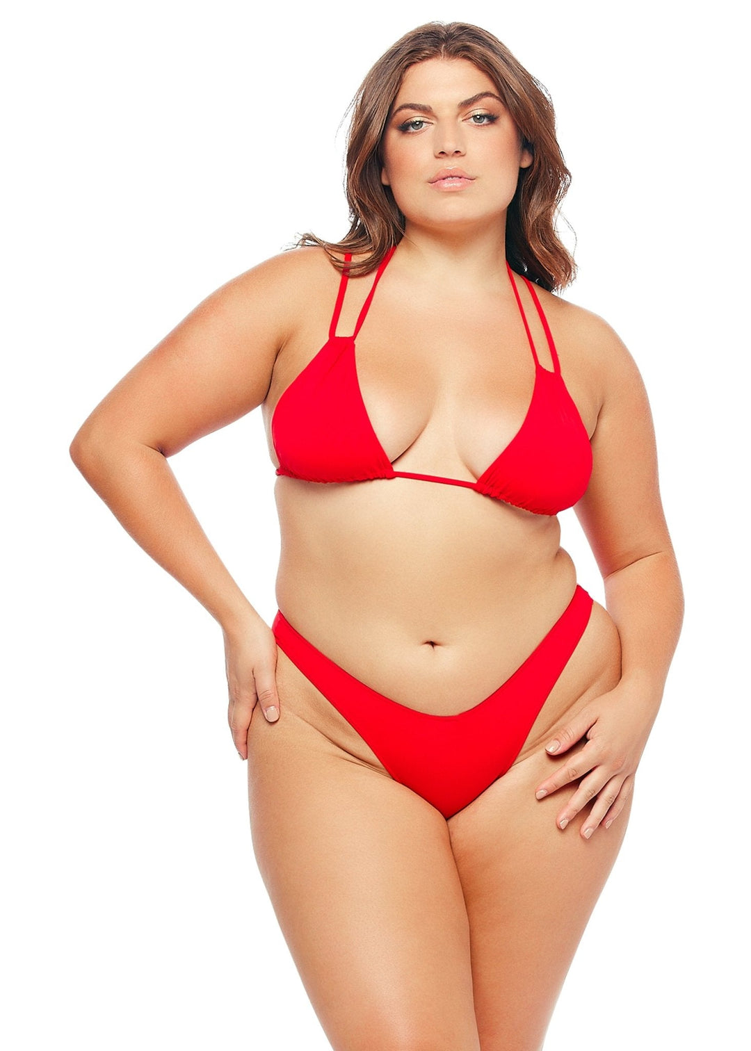 Rio Bottom - Red - Swim Bottom | JMP The Label