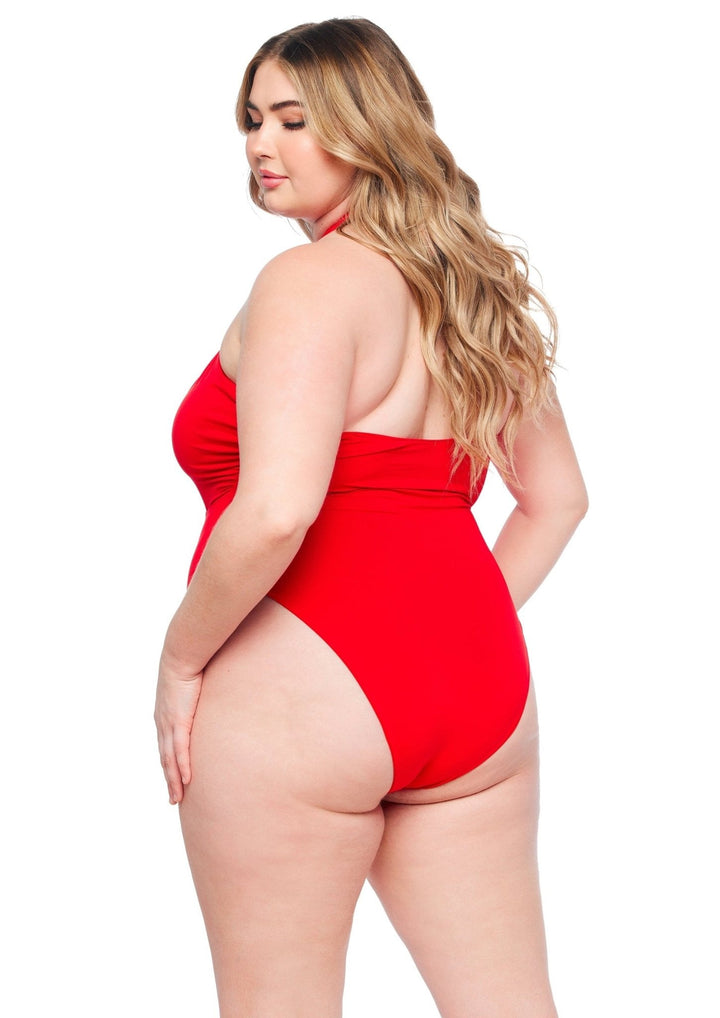 Santorini One Piece - Red - Swim One Piece | JMP The Label
