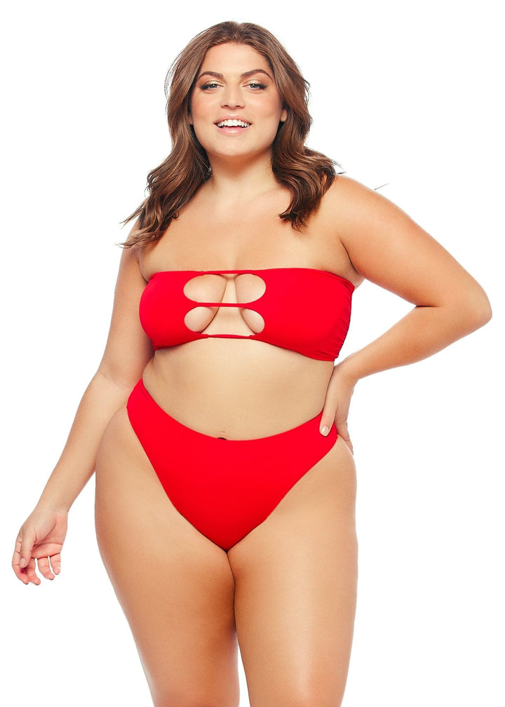 Vegas Top - Red - Swim Top | JMP The Label