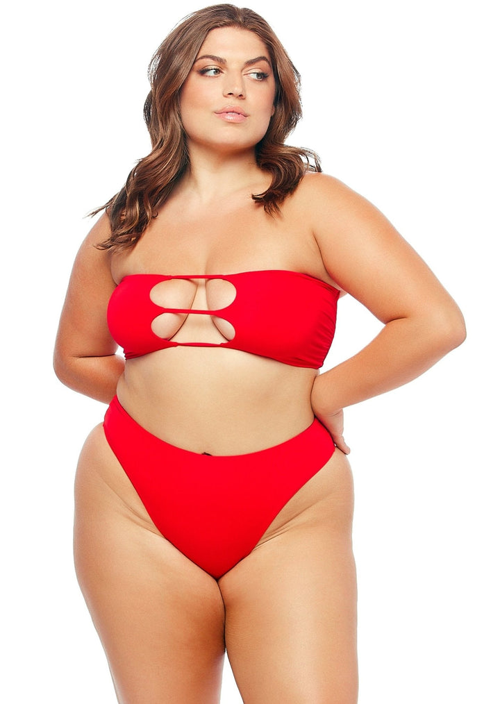 Vegas Top - Red - Swim Top | JMP The Label